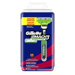 Ficha técnica e caractérísticas do produto Kit Gillette Aparelho de Barbear Mach 3 Sensitive Barcelona + 2 Cargas