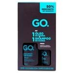 Ficha técnica e caractérísticas do produto Kit GO Fresh Shampoo e Óleo para Barba (2 Produtos) Conjunto