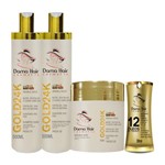 Ficha técnica e caractérísticas do produto Kit Gold 24k Dama Hair Reconstrução Capilar em 4 Passos