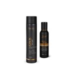 Ficha técnica e caractérísticas do produto Kit Gold Brush Duetto 1 Shampoo 300ml+1 Máscara 280g