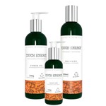 Ficha técnica e caractérísticas do produto Kit Granda Touch Energy Flores e Vegetais Power Gel Shampoo Leave On - Grandha