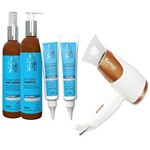 Ficha técnica e caractérísticas do produto Kit Grandha Urbano Spa Hair Therapy + Secador Dobrável KM 6832