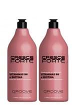 Ficha técnica e caractérísticas do produto Kit Groove Professional Cresce Forte Shampoo Condicionador (2x1L)