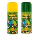 Ficha técnica e caractérísticas do produto Kit Hair Spray Colorido Verde e Amarelo 120ml - Tinta da Alegria
