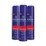 Ficha técnica e caractérísticas do produto Kit 3 Hair Spray Karina Normal 400ml