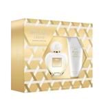 Ficha técnica e caractérísticas do produto Kit Her Golden Secret Antonio Banderas 80 Ml Eau de Toilette + Creme C...