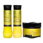 Kit Hidrabell - Hidra Nutre Silicone Shampoo 300 Ml + Condicionador 300 Ml + Mascara 300 Gramas