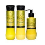 Ficha técnica e caractérísticas do produto Kit Hidrabell - Hidra-Nutri Silicone Shampoo 300ml + Condicionador 300ml + Leave-in 220ml