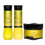 Ficha técnica e caractérísticas do produto Kit Hidrabell Hidra-nutri Silicone Shampoo 300ml + Condicionador 300ml + Máscara 300g