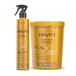 Ficha técnica e caractérísticas do produto Kit Hidratação Intensiva 1kg e Fluído para Escova Trivitt - Senscience