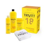Ficha técnica e caractérísticas do produto Kit Hidratação Profissional Trivitt Shampoo Antirresíduos, Pós Química e Hidratação