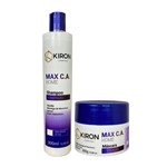 Ficha técnica e caractérísticas do produto Kit Hidrataçao Shampoo + Máscara Kiron Cosméticos Max C.A. 2x300ml