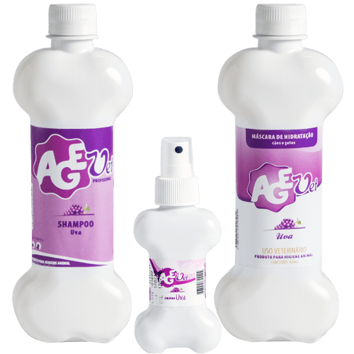 Ficha técnica e caractérísticas do produto Kit Hidratante Agevet