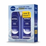 Ficha técnica e caractérísticas do produto Kit Hidratante Nivea Body Milk 200Ml Leve 2 Pague 1