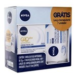 Ficha técnica e caractérísticas do produto Kit Hidratante Nivea Q10 Antissinais Dia 53g + Lenço de Limpeza Demaquilante