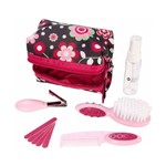 Ficha técnica e caractérísticas do produto Kit Higiene e Beleza 10 Peças Safety 1st - Rosa