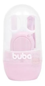 Ficha técnica e caractérísticas do produto Kit Higiene e Cuidados Baby com Estojo Rosa - BUBA