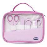 Ficha técnica e caractérísticas do produto Kit Higiene e Cuidados do Bebê Manicure Completo Rosa Chicco