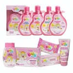 Ficha técnica e caractérísticas do produto Kit Higiene para Bebê + Sabonete + Hidratante Baby Menina Muriel