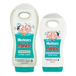 Kit Huggies Turma da Mônica Extra Suave Shampoo 400ml + Condicionador 200ml