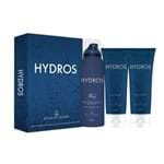 Kit Hydros - Deo Aerosol + Shampoo 3 em 1 + Pós Barba