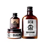 Ficha técnica e caractérísticas do produto Kit Ice Barba de Respeito Shampoo + Balm + Óleo