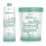 Ficha técnica e caractérísticas do produto Kit Innovator: Shampoo 1l Sem Sulfato + Hidratação Condicionante 1kg