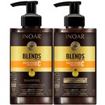 Ficha técnica e caractérísticas do produto Kit Inoar Blends Shampoo + Condicionador 300ml