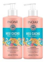 Ficha técnica e caractérísticas do produto Kit Inoar Meu Cacho Meu Crush Shampoo + Condicionador 400ml