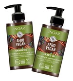 Ficha técnica e caractérísticas do produto Kit Inoar Shampoo + Leave-in para Cachos Afro Vegan 2x300ml