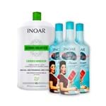 Kit Inoar 3 Shampoo Minha Vó Fazia 1000ml + Condicionador Herbal 2800ml