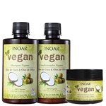 Ficha técnica e caractérísticas do produto Kit Inoar Vegan Tratamento (3 Produtos)