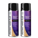 Ficha técnica e caractérísticas do produto Kit 2 Instant Hair Plus Castanho Claro - Maquiagem Capilar para Disfarçar Calvície - Daxx