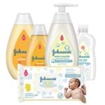 Ficha técnica e caractérísticas do produto Kit Johnsons Baby Básico Recém-Nascido