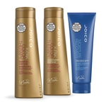 Ficha técnica e caractérísticas do produto Kit Joico: Shampoo + Condicionador K-Pak Color Therapy 300 ml + Máscara Moisture Recovery 250ml (Originais e com NF)