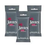 Ficha técnica e caractérísticas do produto Kit Jontex Preservativo Lubrif Ultra Resistente C/6 - 3 Un