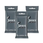 Ficha técnica e caractérísticas do produto Kit Jontex Preservativo Lubrificado C/12 - 3 Unid.