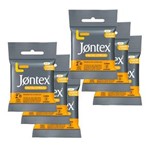 Kit Jontex Preservativo Lubrificado Frutas Cítricas - 6 Unid.