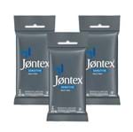 Kit Jontex Preservativo Lubrificado Sensitive C/6 - 3 Unid.