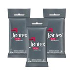 Ficha técnica e caractérísticas do produto Kit Jontex Preservativo Lubrificado Ultra Resist C/6 3 Un.