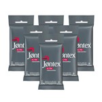 Ficha técnica e caractérísticas do produto Kit Jontex Preservativo Lubrificado Ultra Resistente C/6 - 6 Unid.