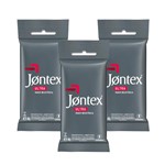 Ficha técnica e caractérísticas do produto Kit Jontex Preservativo Lubrificado Ultra Resistente C/6 - 3 Unid.
