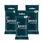 Kit Jontex Preservativo Lubrificado Xl C/6 - 3 Unid.