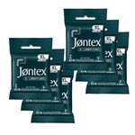 Ficha técnica e caractérísticas do produto Kit Jontex Preservativo Lubrificado XL C/3 - 6 Unid.