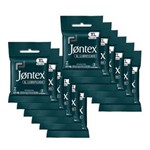 Ficha técnica e caractérísticas do produto Kit Jontex Preservativo Lubrificado XL com 3 - 12 Unid