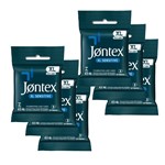 Ficha técnica e caractérísticas do produto Kit Jontex Preservativo Lubrificado XL Sensitive C/3 - 6 Unid.