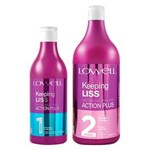 Ficha técnica e caractérísticas do produto Kit Keeping Liss Shampoo Purificante 500 Ml + Creme Alisante 1 Lt Alisamento Progressivo Sem Formol Lowell