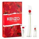Kenzo Flower By Kenzo Kit - Eau de Parfum + Loção Corporal + Travel Size Kit