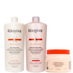 Ficha técnica e caractérísticas do produto Kit Kerastase Nutritive Magistral Shampoo 1000ml + Condicionador 1000ml + Mascara 500ml