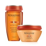 Ficha técnica e caractérísticas do produto Kit Kerastase Nutritive Oleo Relax Bain 250ml + Masque 200g
